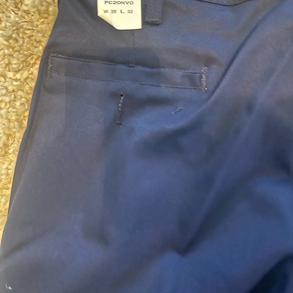 5 pair red kap work pants